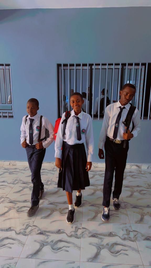 Students on campus